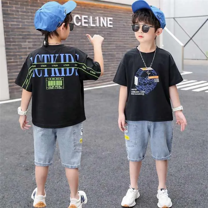 أزياء الصيف الخيزران طفل رضيع ولد مجموعات الملابس . Summer Fashion Bamboo Baby Boy Clothes Sets