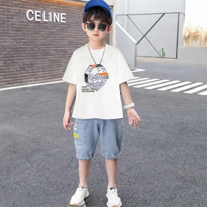 أزياء الصيف الخيزران طفل رضيع ولد مجموعات الملابس . Summer Fashion Bamboo Baby Boy Clothes Sets