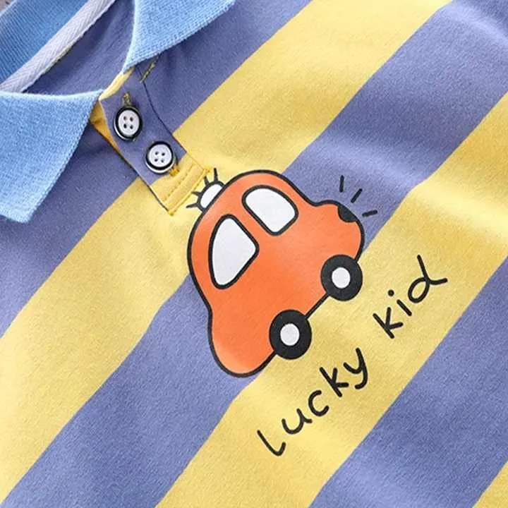 مجموعة ملابس أطفال أولاد موضة الصيف . Summer Fashion Boys