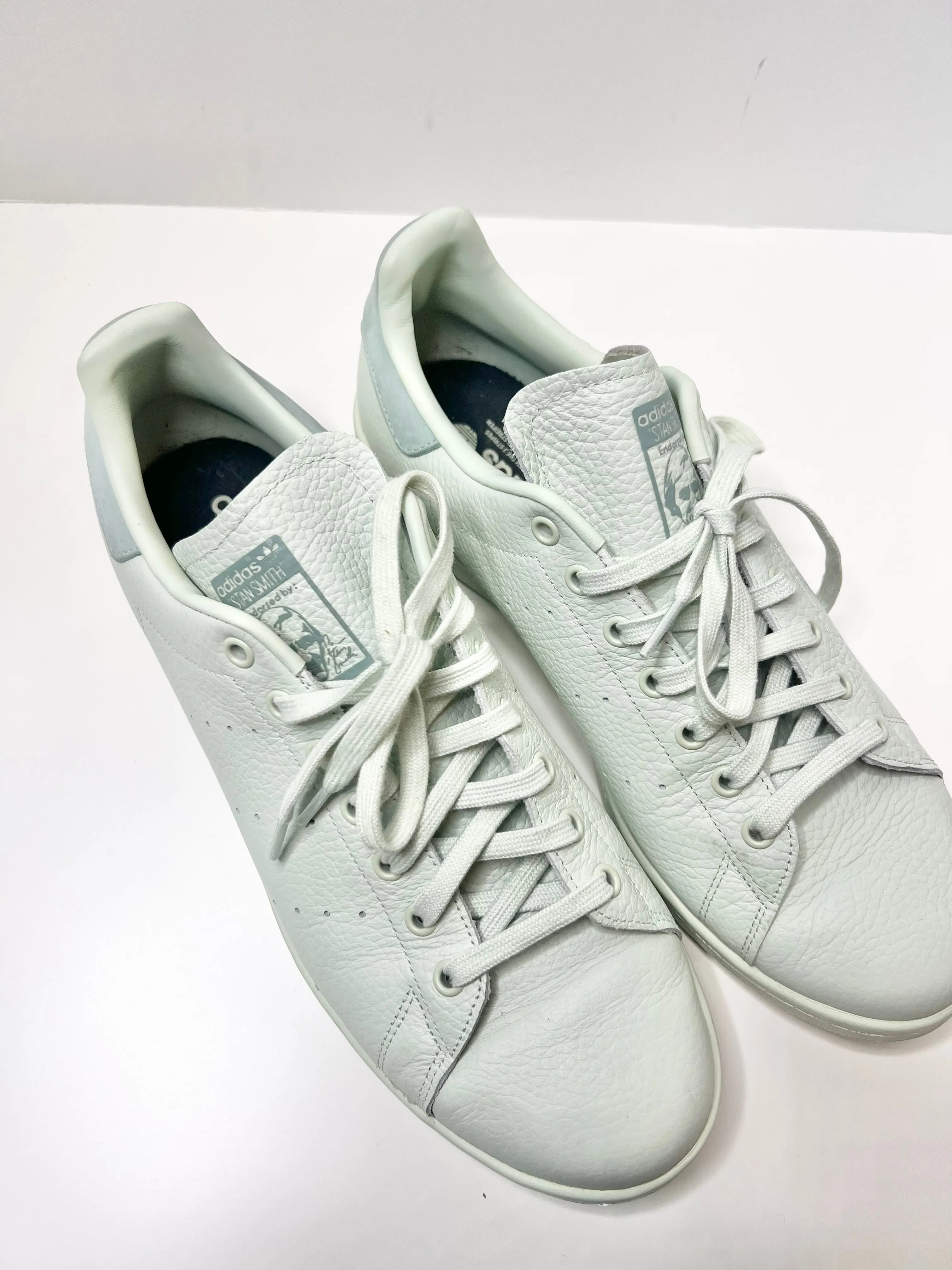 Adidas Stan Smith Green Sneakers, Size 12