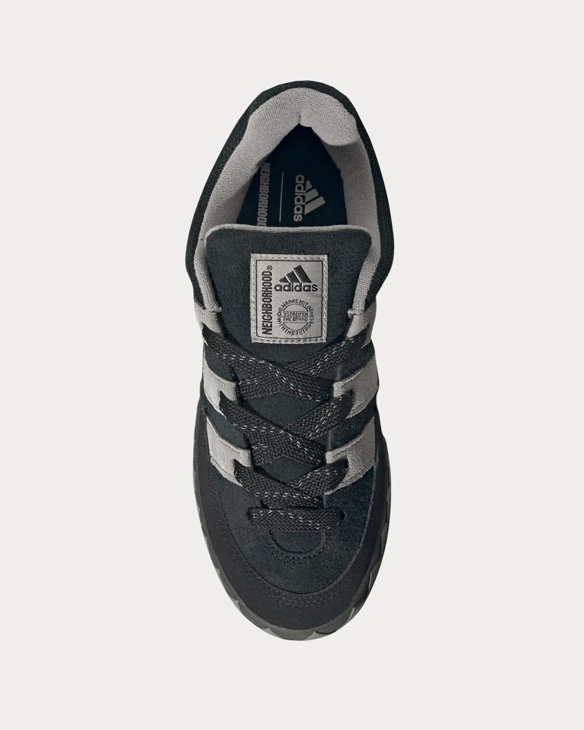 Adimatic Core Black / Charcoal Solid Grey / Dgh Solid Grey Low Top Sneakers
