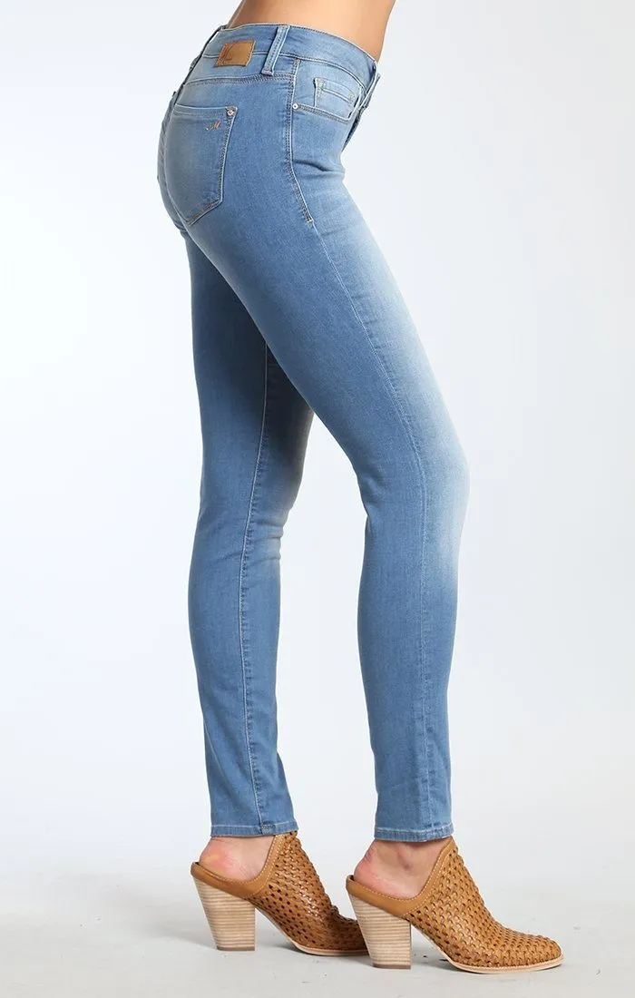 ALEXA SKINNY IN LT BRUSHED SHANTI