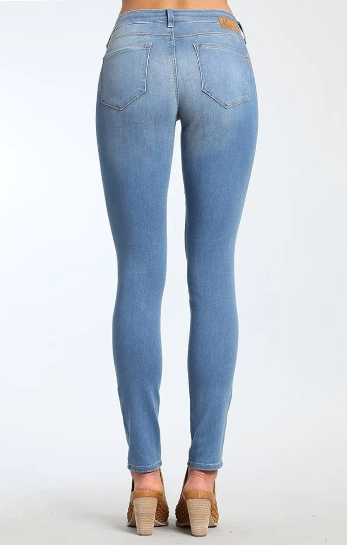 ALEXA SKINNY IN LT BRUSHED SHANTI