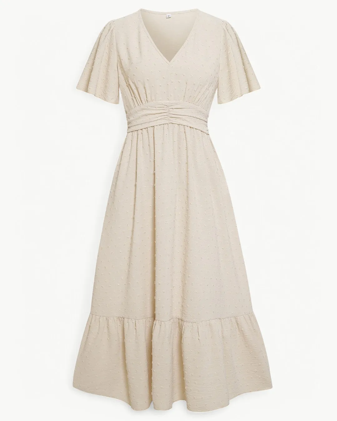Alitzel  Stylish V-Neck Dress