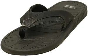 Amazon Essentials Men's Flip Flop Sandal, Black, 7