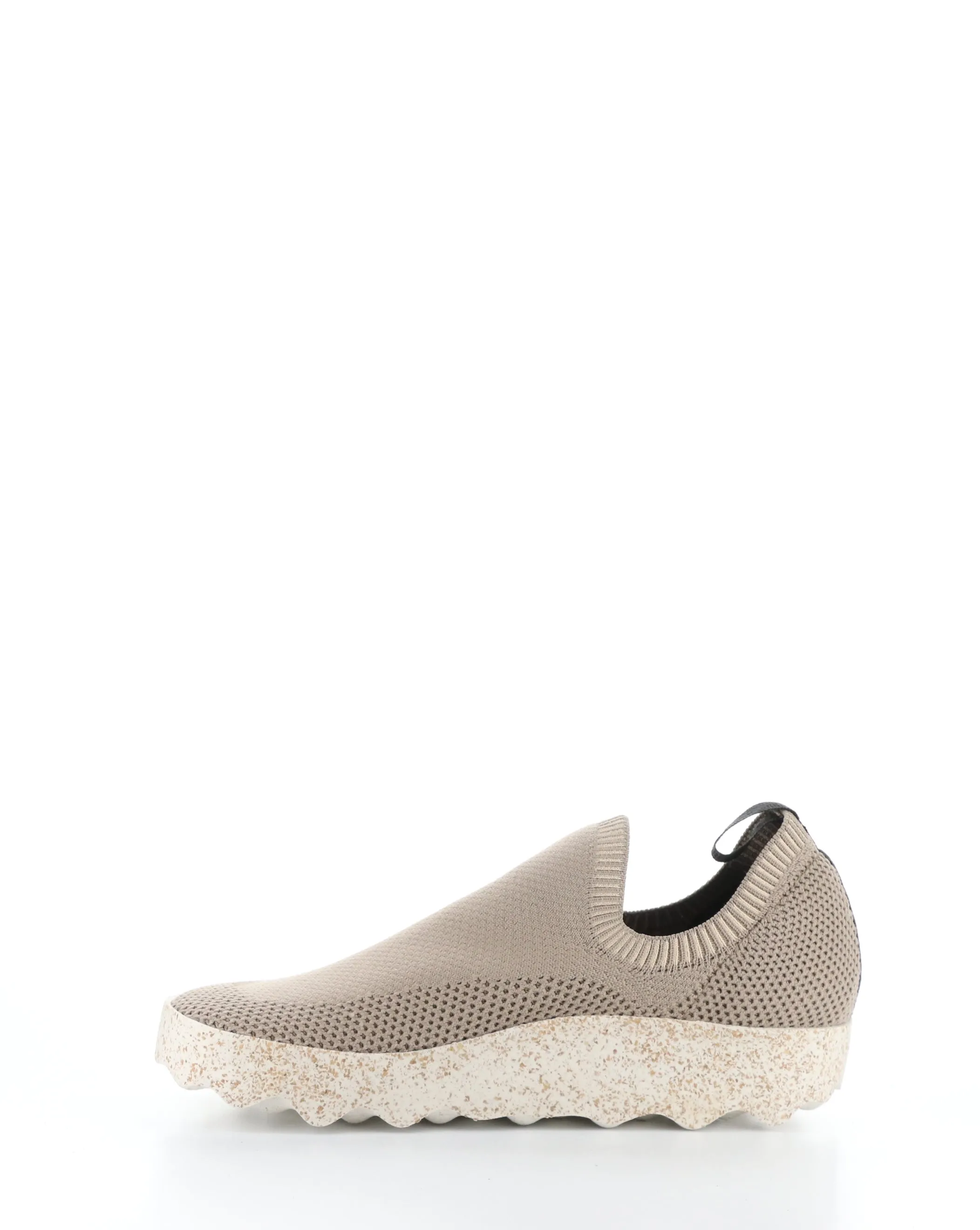 Asportuguesas "Clip" Taupe stretch slip on
