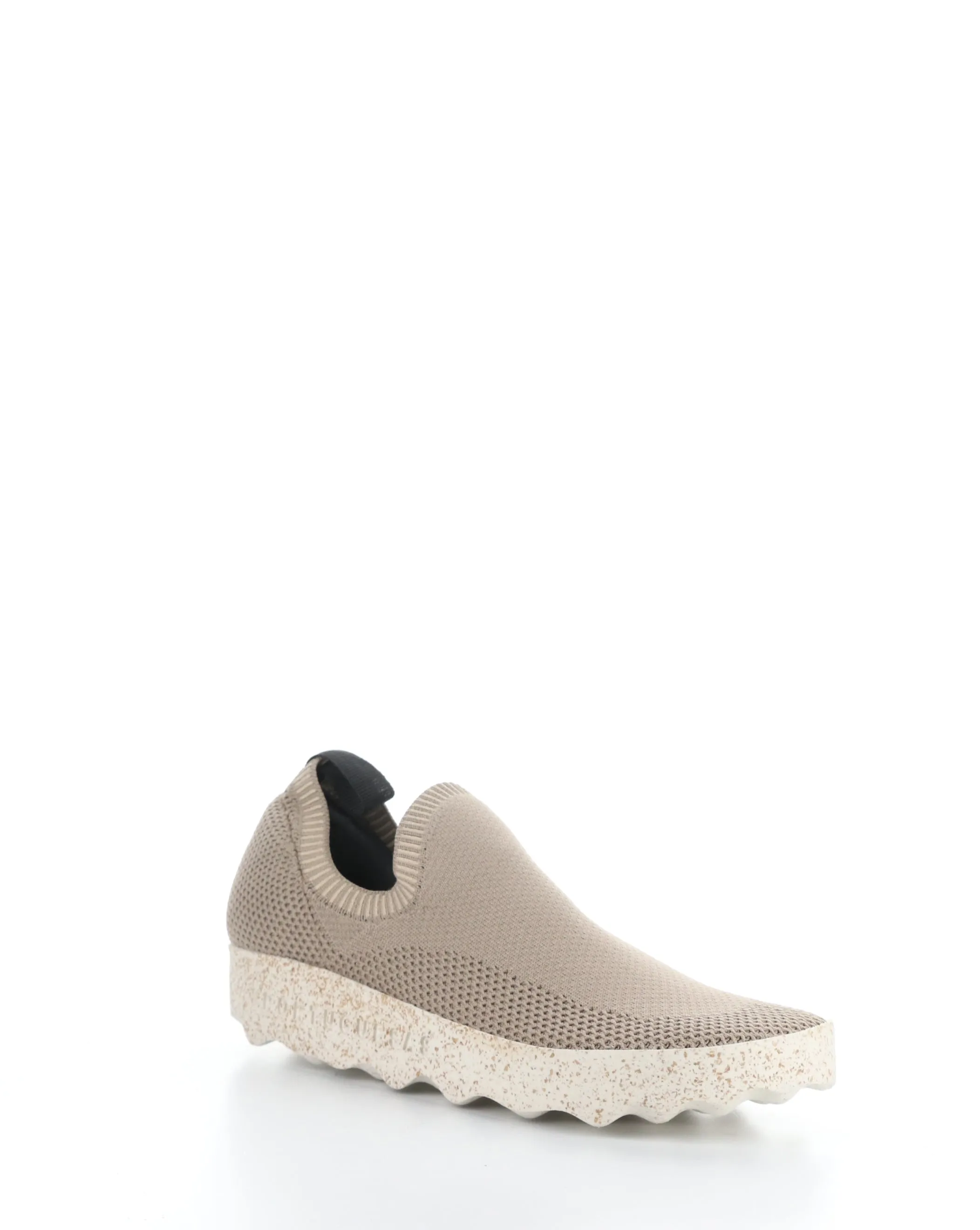 Asportuguesas "Clip" Taupe stretch slip on