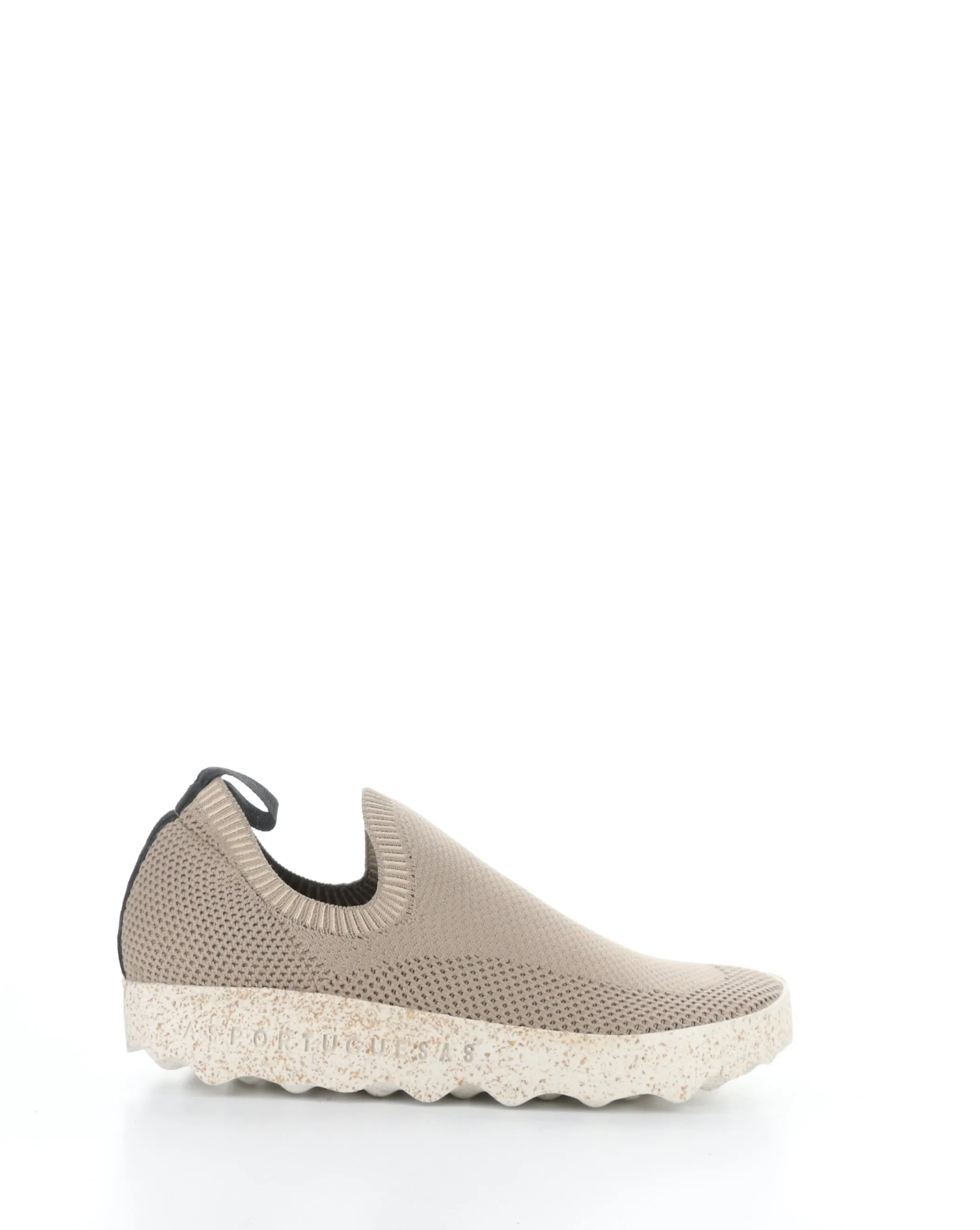 Asportuguesas "Clip" Taupe stretch slip on