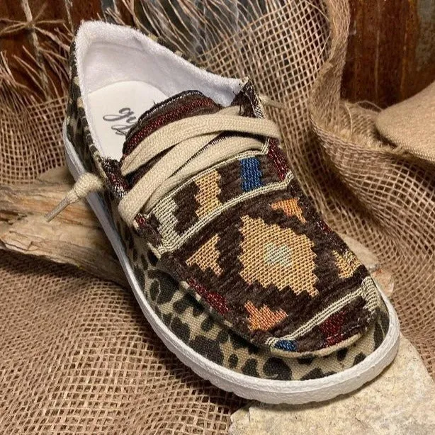 Aztec No Tie Rockin' Sneaker