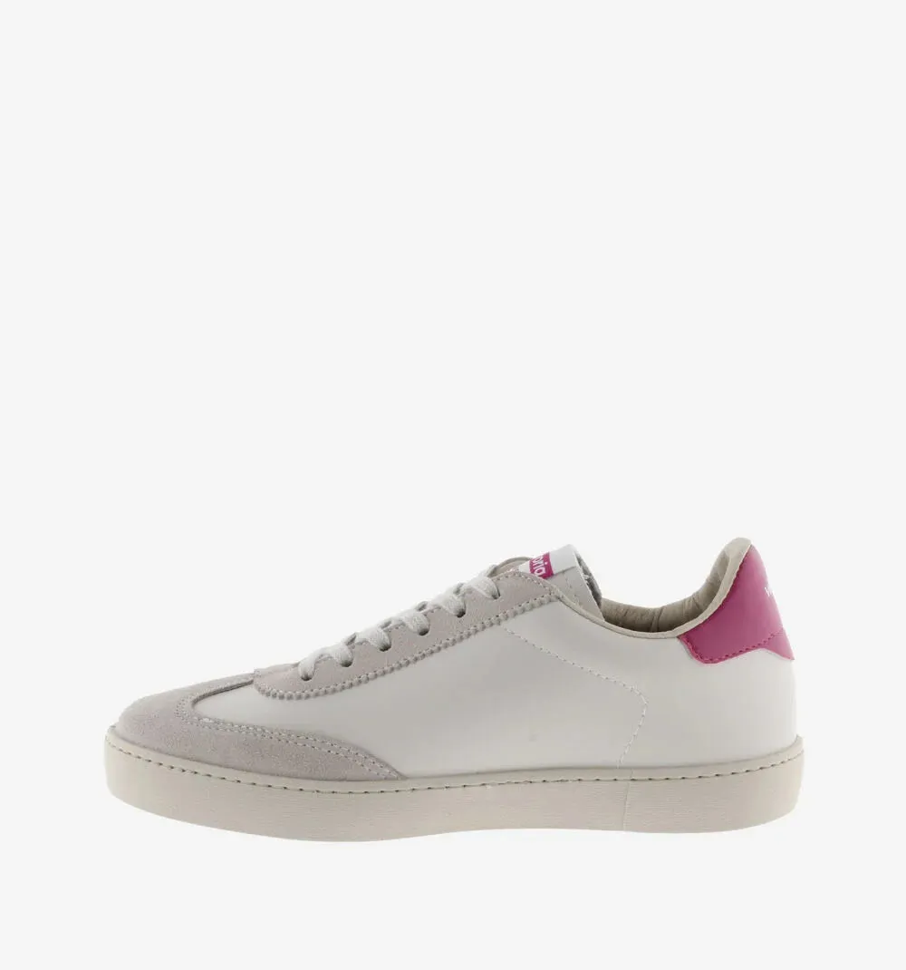 BERLÍN FAUX LEATHER & SPLIT LEATHER FUCHSIA
