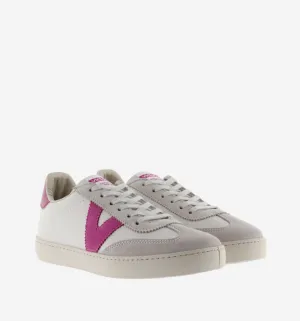 BERLÍN FAUX LEATHER & SPLIT LEATHER FUCHSIA