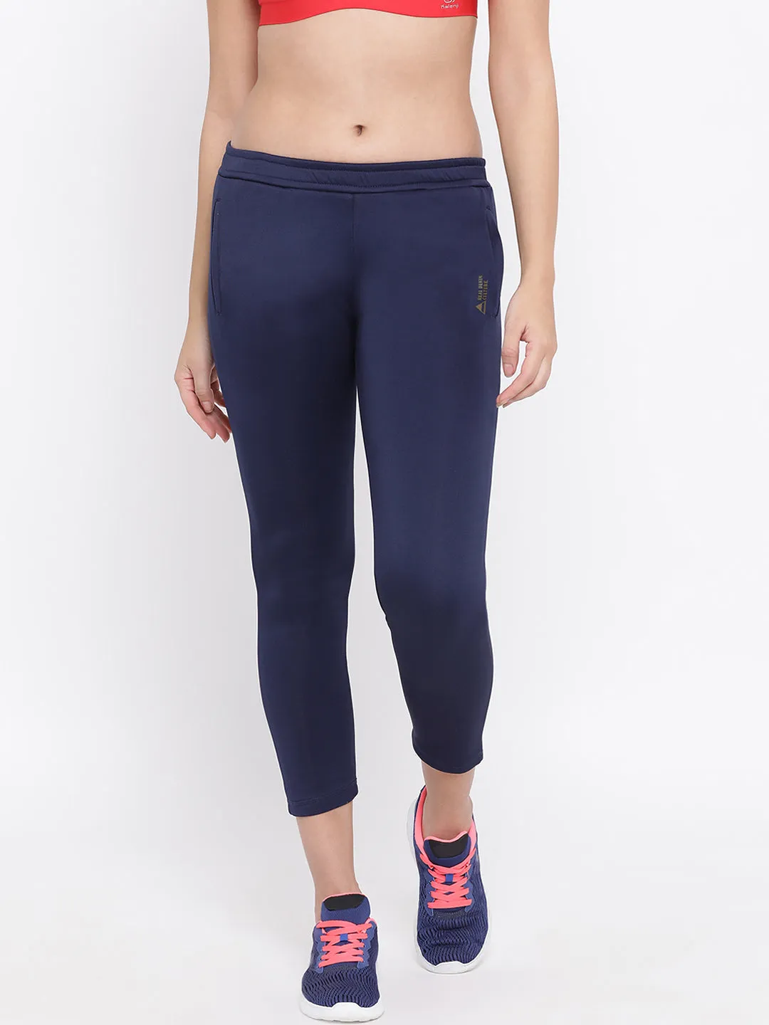 Blue Athleisure Tights