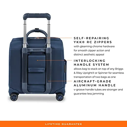 Briggs & Riley Rhapsody Softside Underseat Carry On Cabin Spinner
