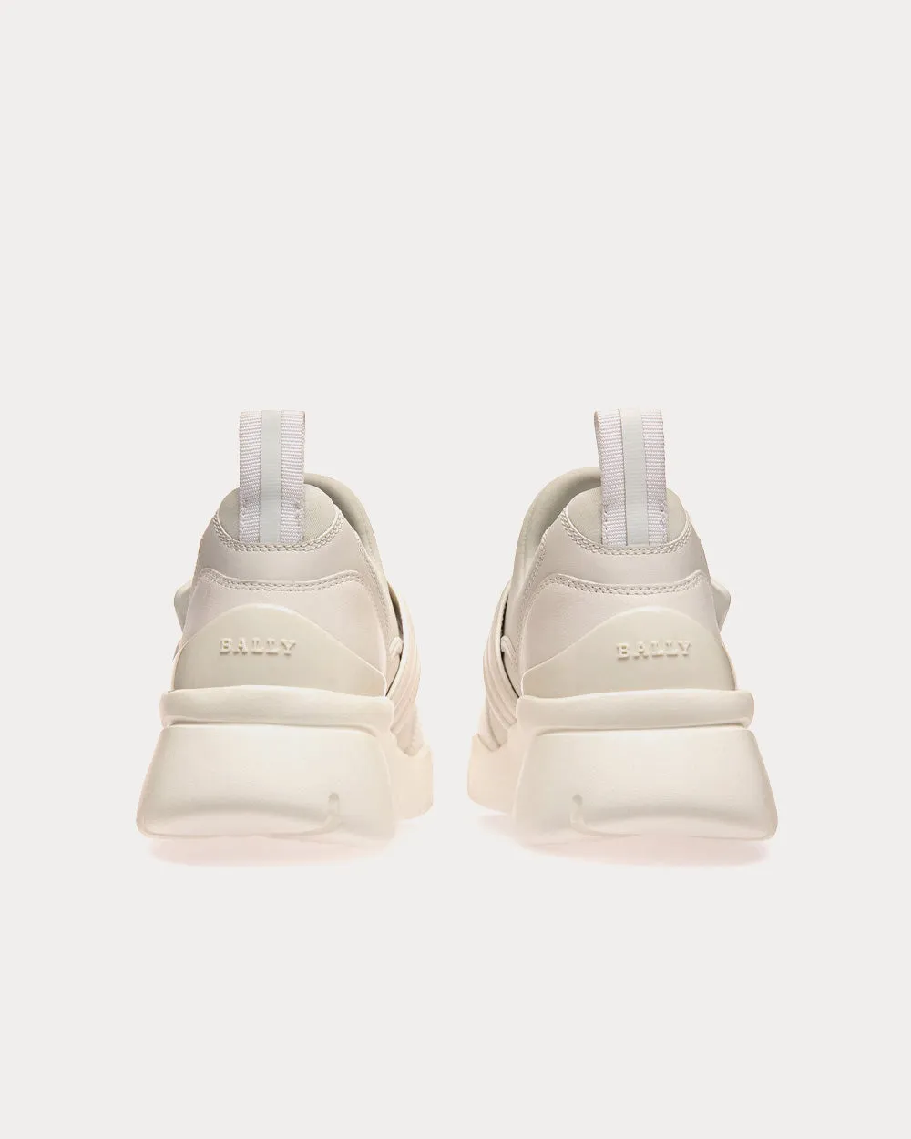 Brinelle White Low Top Sneakers