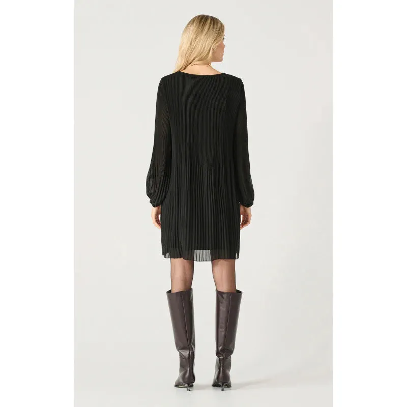 BT2422511 L/S Pleated A-Line Dress