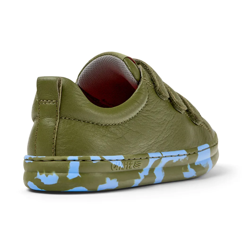 Camper For Kids Velcro Strap With Print Sole Trainers