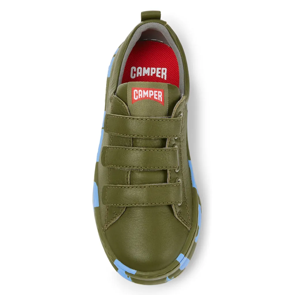 Camper For Kids Velcro Strap With Print Sole Trainers