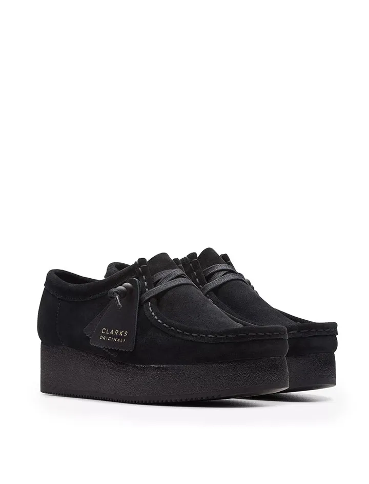 Clarks Originals Womens Wallacraft Bee Black Suede