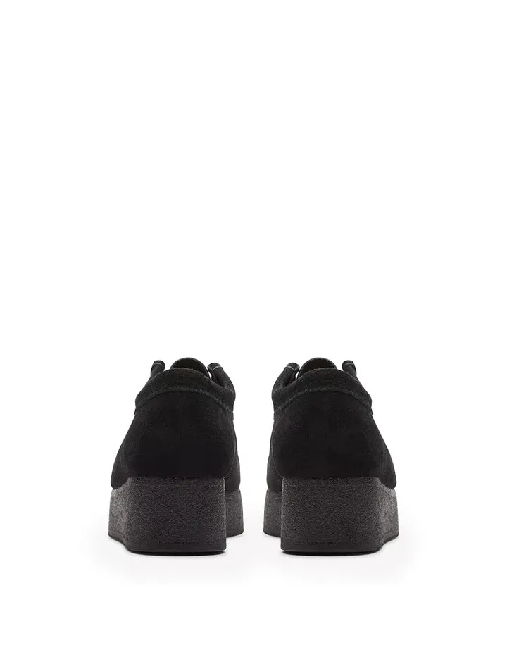Clarks Originals Womens Wallacraft Bee Black Suede
