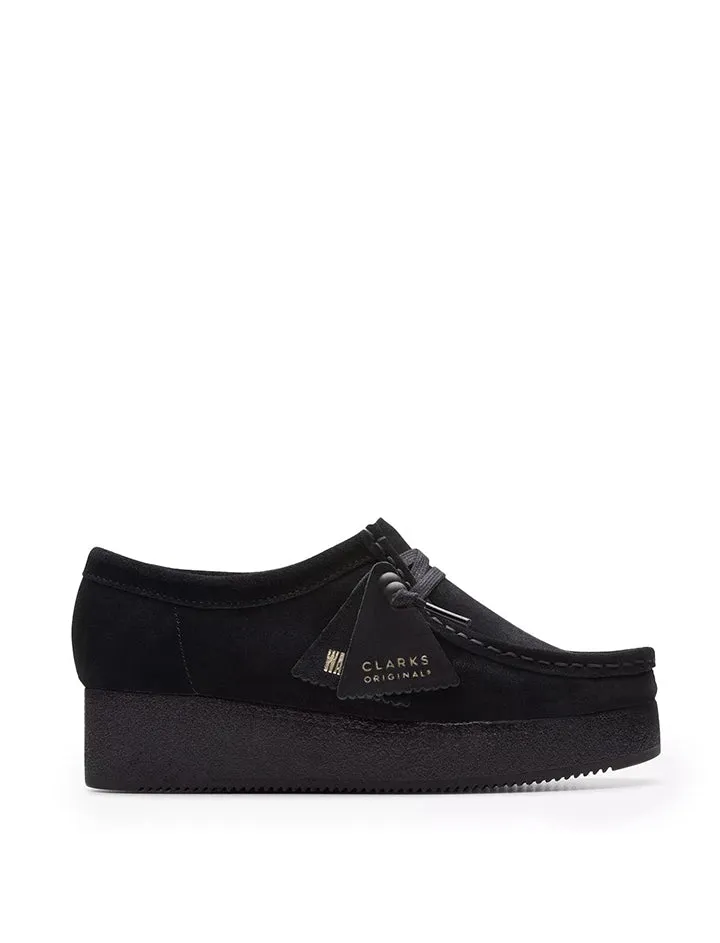 Clarks Originals Womens Wallacraft Bee Black Suede