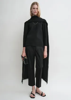 Compact knit black
