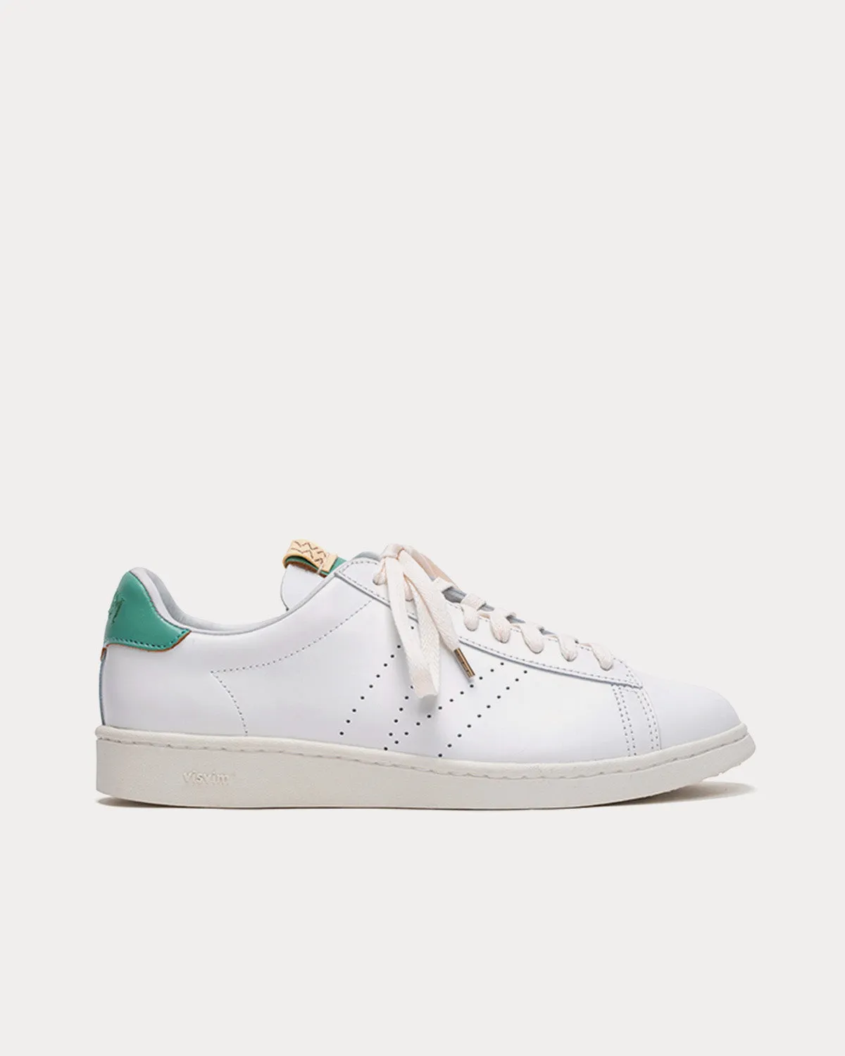 Corda Folk White / Light Green Low Top Sneakers