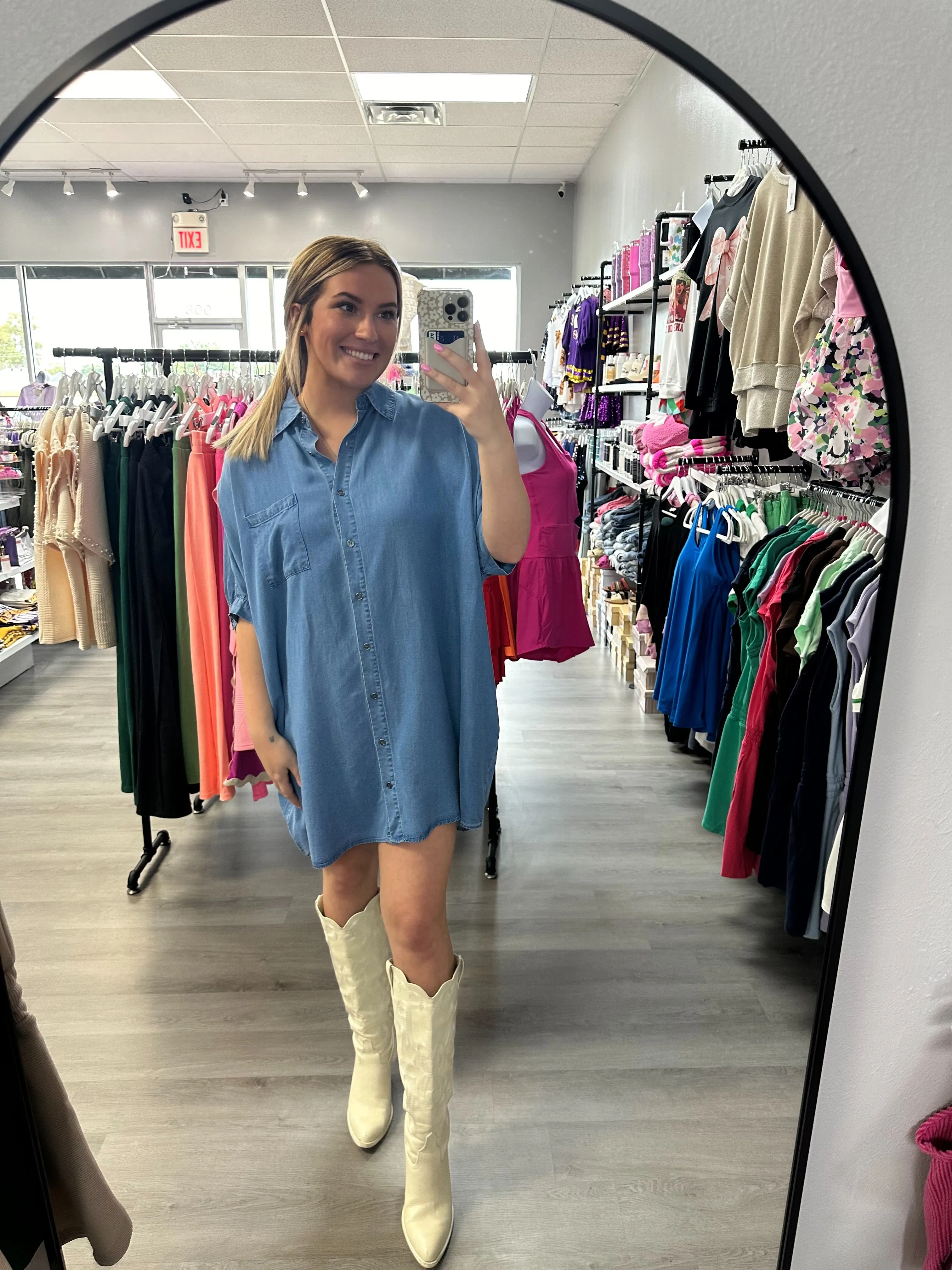 Daringly Denim Dress