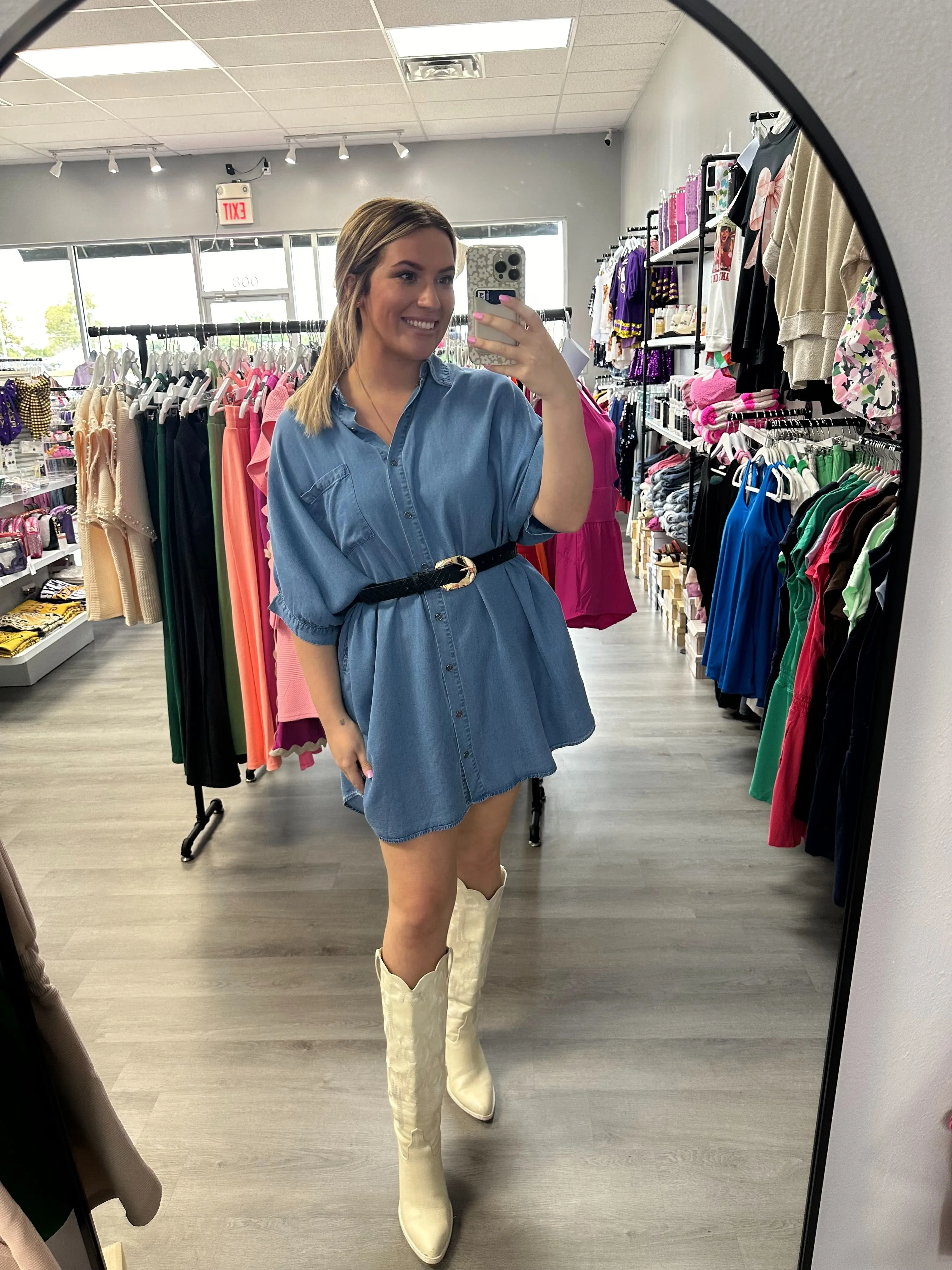 Daringly Denim Dress