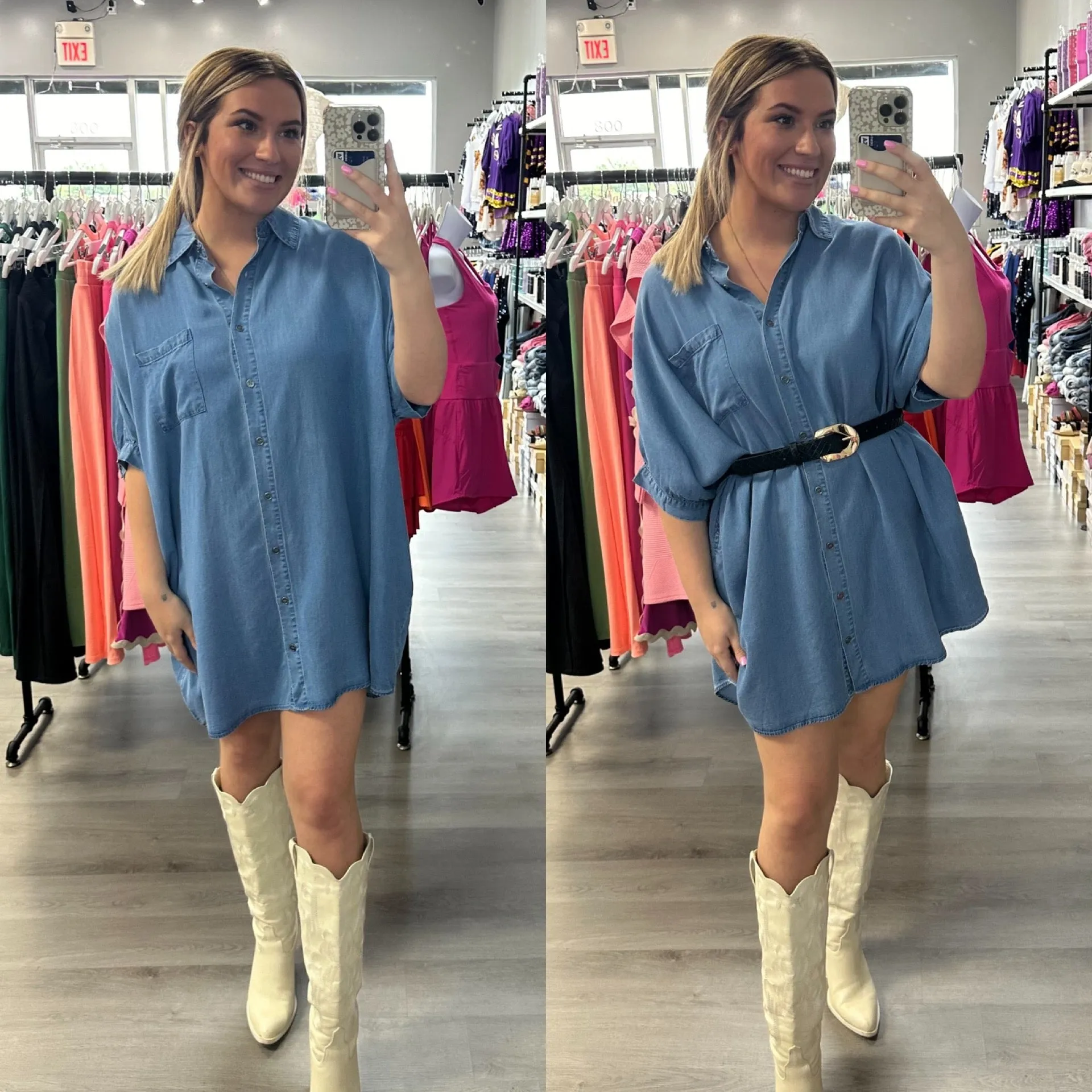 Daringly Denim Dress
