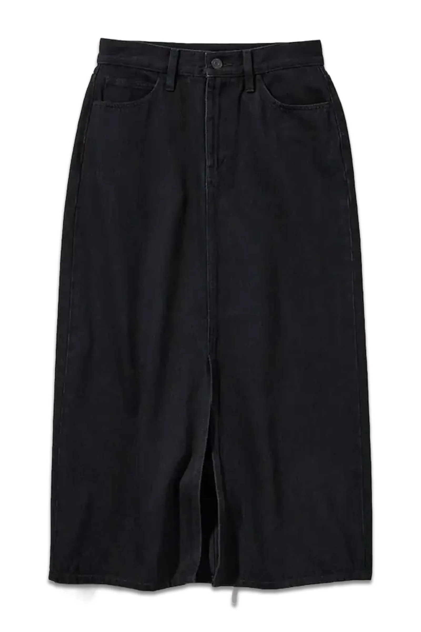 Denim Long Skirt (Short)