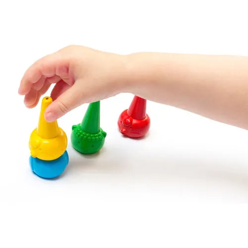 Educational Colours Easy Grip Animal Crayons