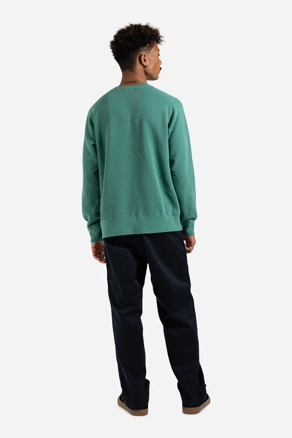 Freedom Sweatshirt Crewneck 8 oz Pigment - Evergreen