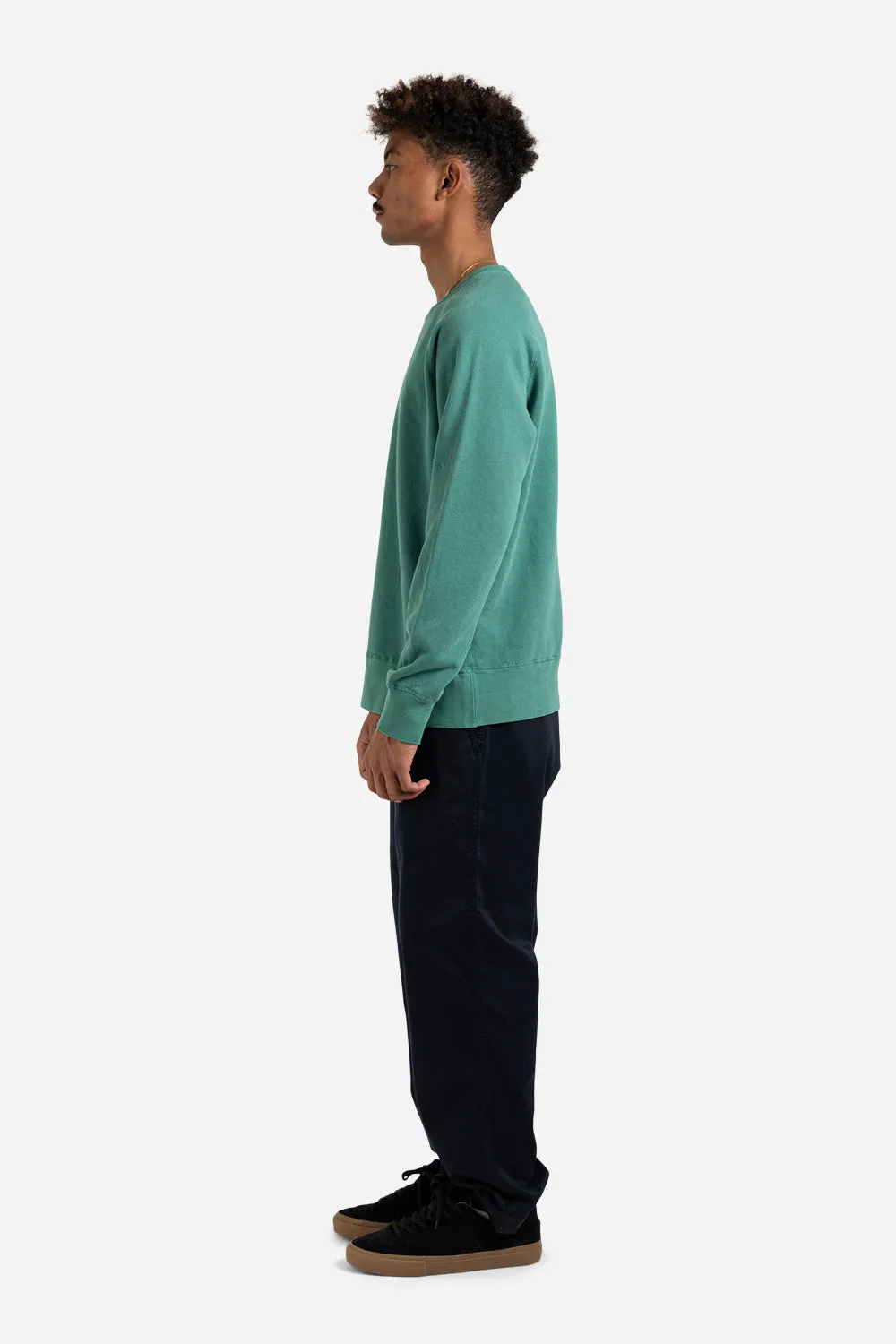 Freedom Sweatshirt Crewneck 8 oz Pigment - Evergreen