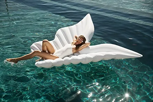 FUNBOY Giant Inflatable Angel Wings Pool Float