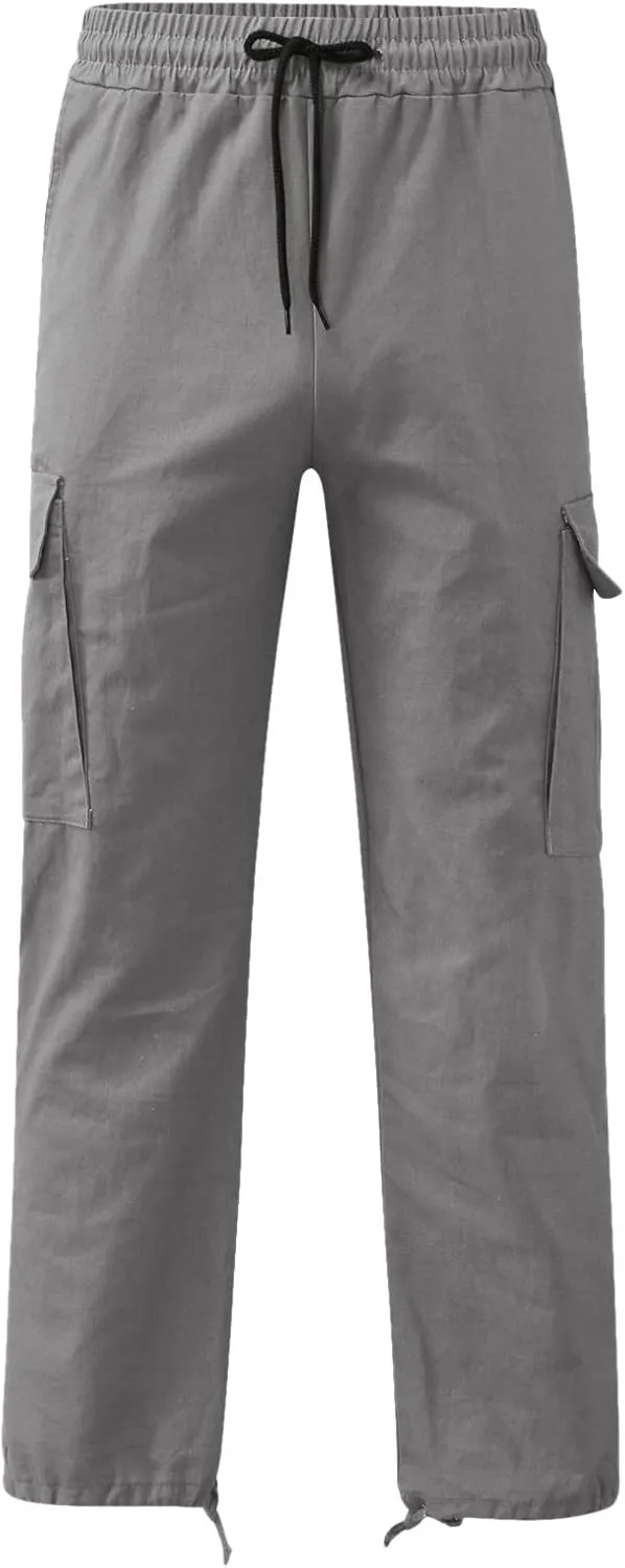 Fxbar Mens Cargo Pants Baggy Outdoor Waterproof Hiking Work Pants Stretch Multi Pockets Lightweight Classic Tactical Pants