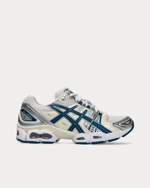 Gel-Nimbus 9 White / Light Indigo Low Top Sneakers