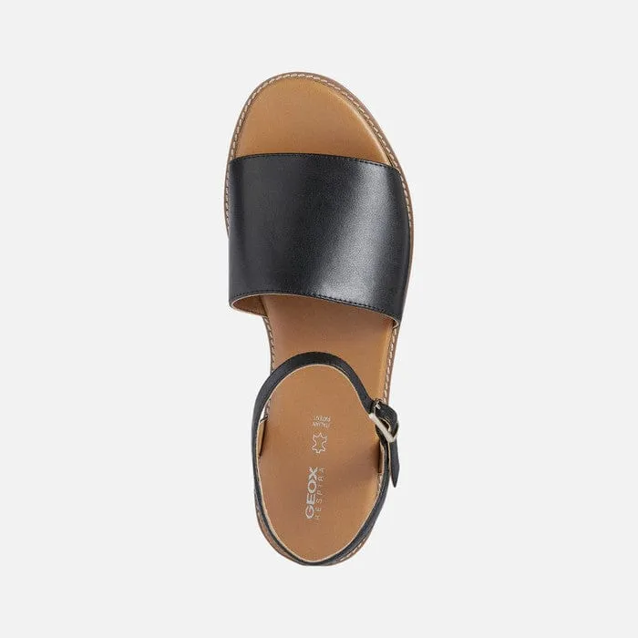 GEOX Women D Naileen F-SMO.LEA Black