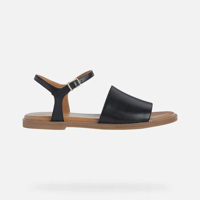 GEOX Women D Naileen F-SMO.LEA Black