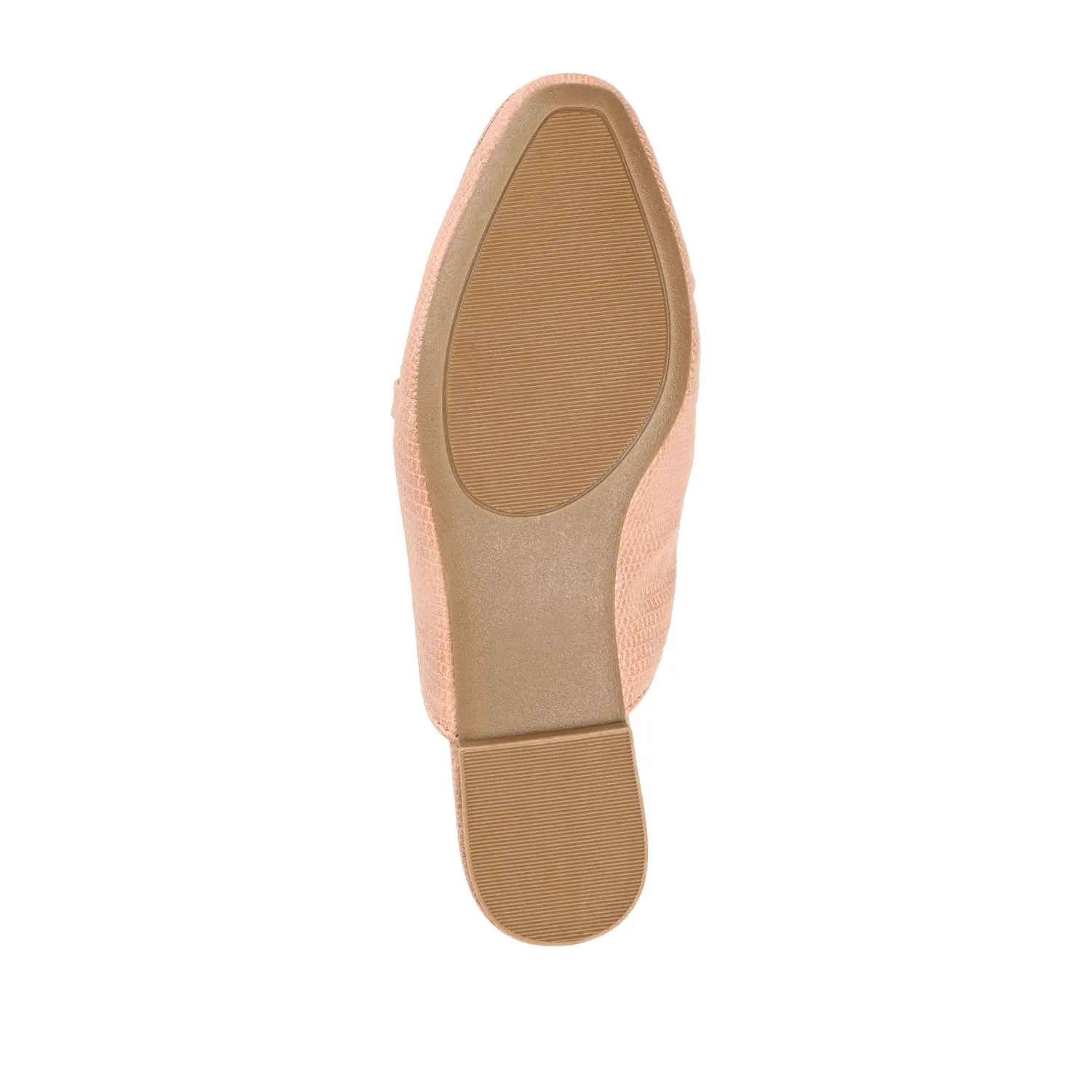 HAZINA MULED LOAFER FLATS IN LIZARD