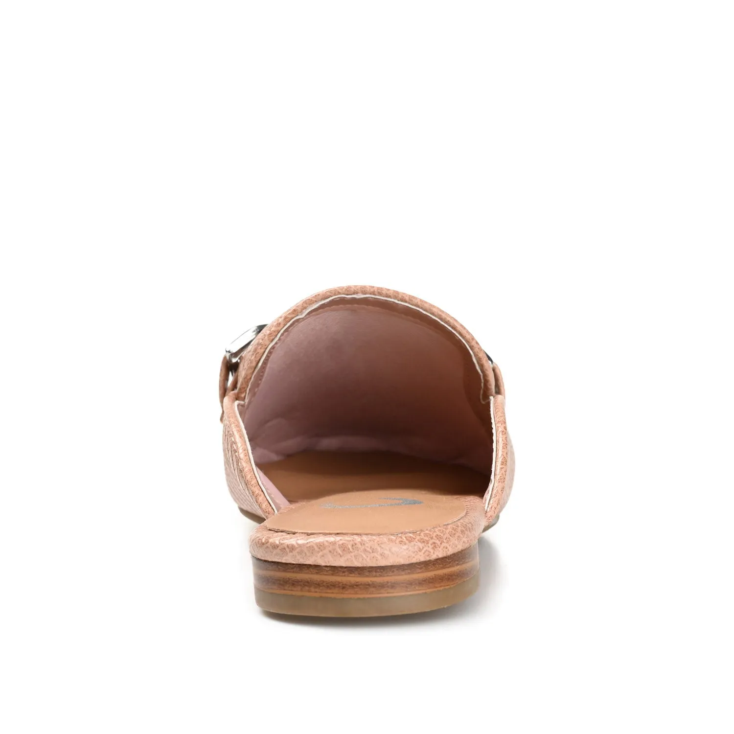 HAZINA MULED LOAFER FLATS IN LIZARD