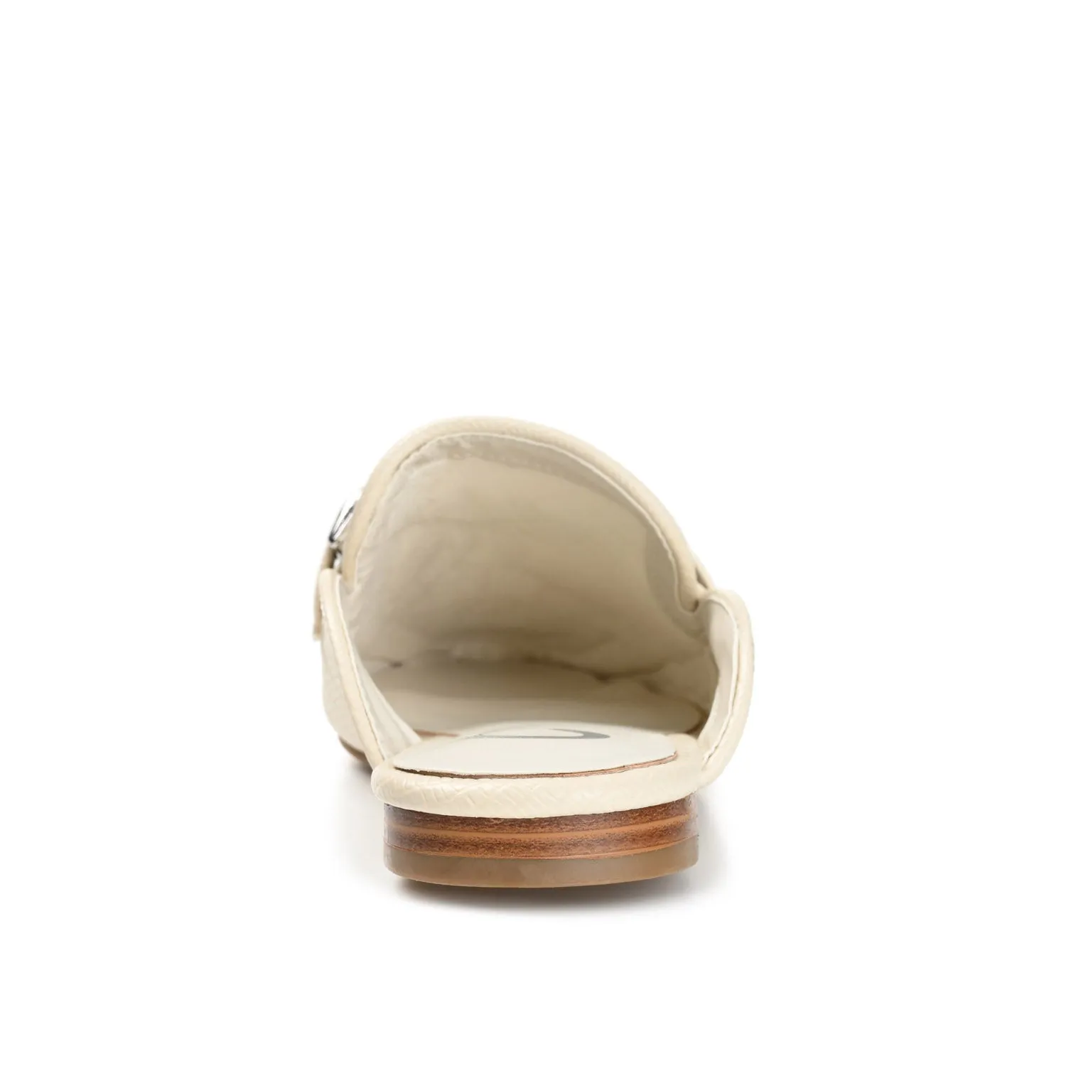HAZINA MULED LOAFER FLATS IN LIZARD