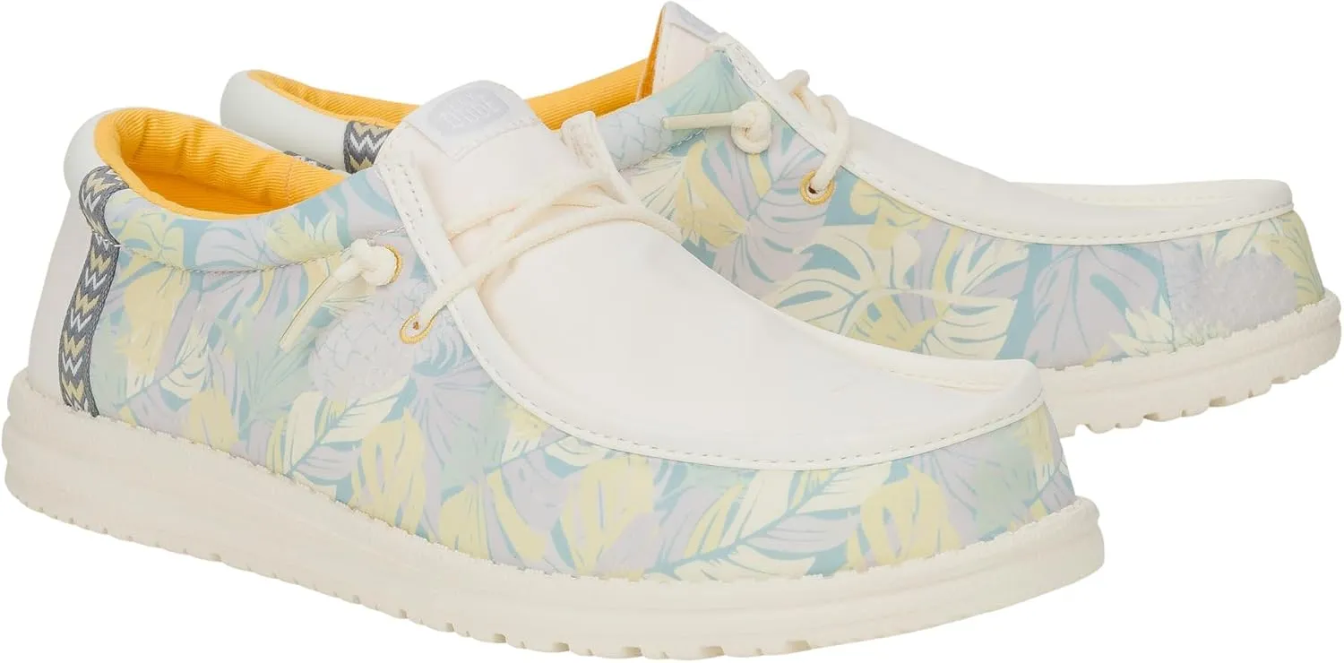 HEYDUDE Wally Boardshort Mens Shoes, Men's Slip-on Loafers, Comfortable & Light-Weight