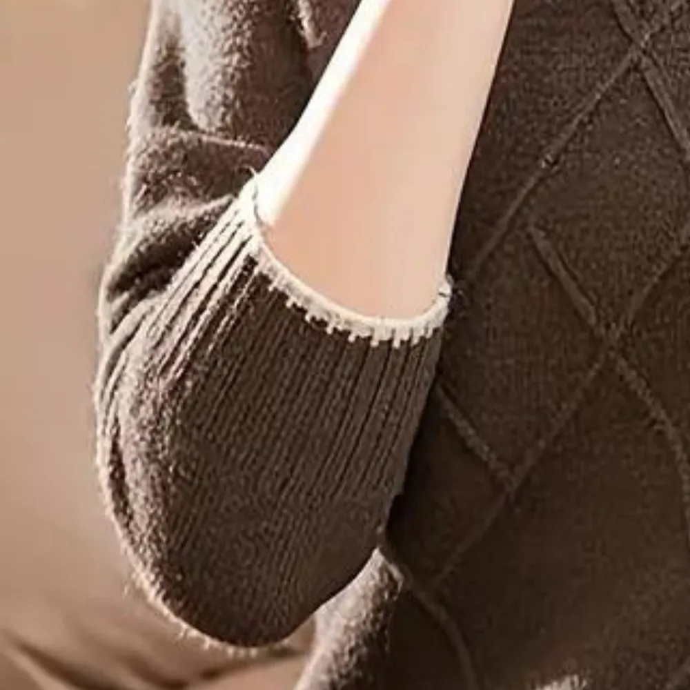 Ivyshape | Casual Women's Half Turtleneck With Comfort