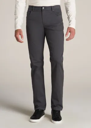 J1 STRAIGHT Leg Five-Pocket Pants for Tall Men in Iron Grey