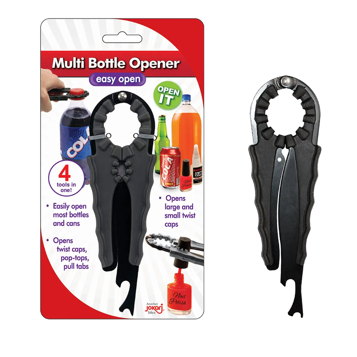 Jokari Easy-Open Multi Bottle Opener