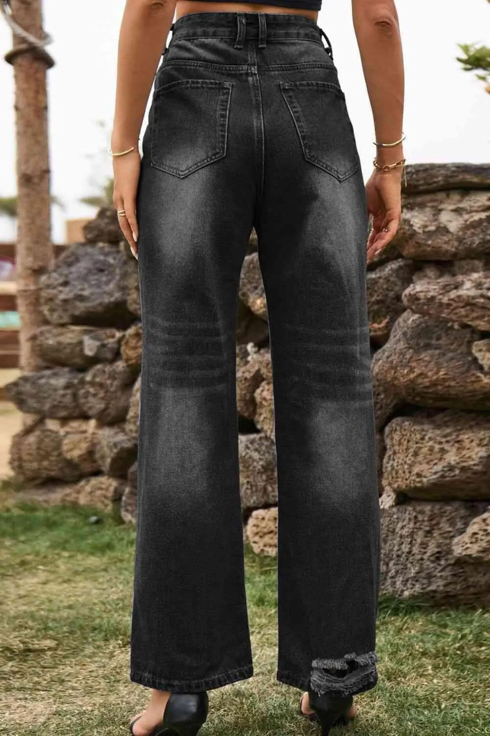 Keep It Casual Relaxed Fit Distressed Jeans