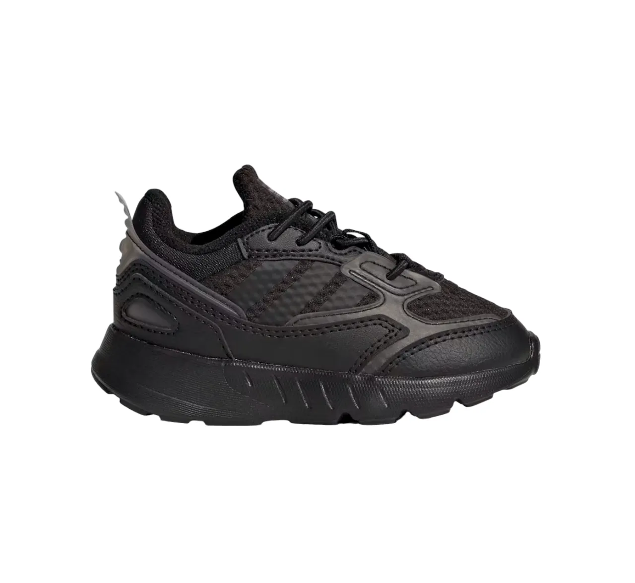 Kids Boys Adidas Originals ZX 1K 2.0 Shoes Black