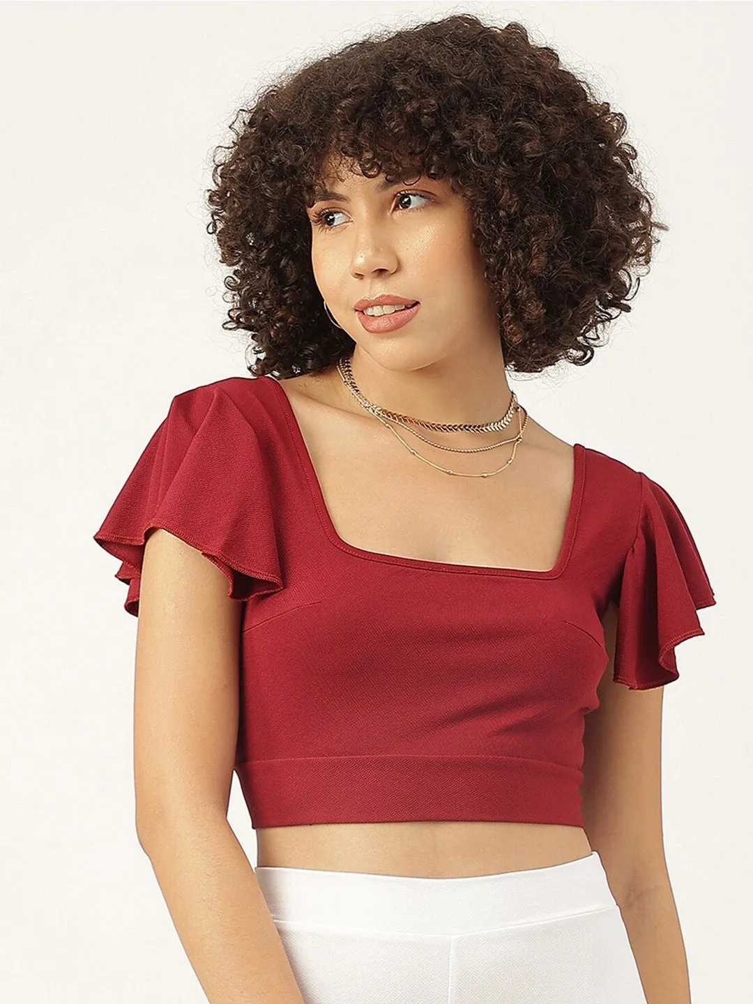 Let's Tie It Emerald Cropped Tank Top