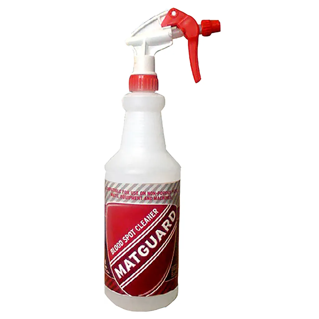 MATGUARD®  Blood Spot Spray for Sports Equipment & Surfaces 32oz