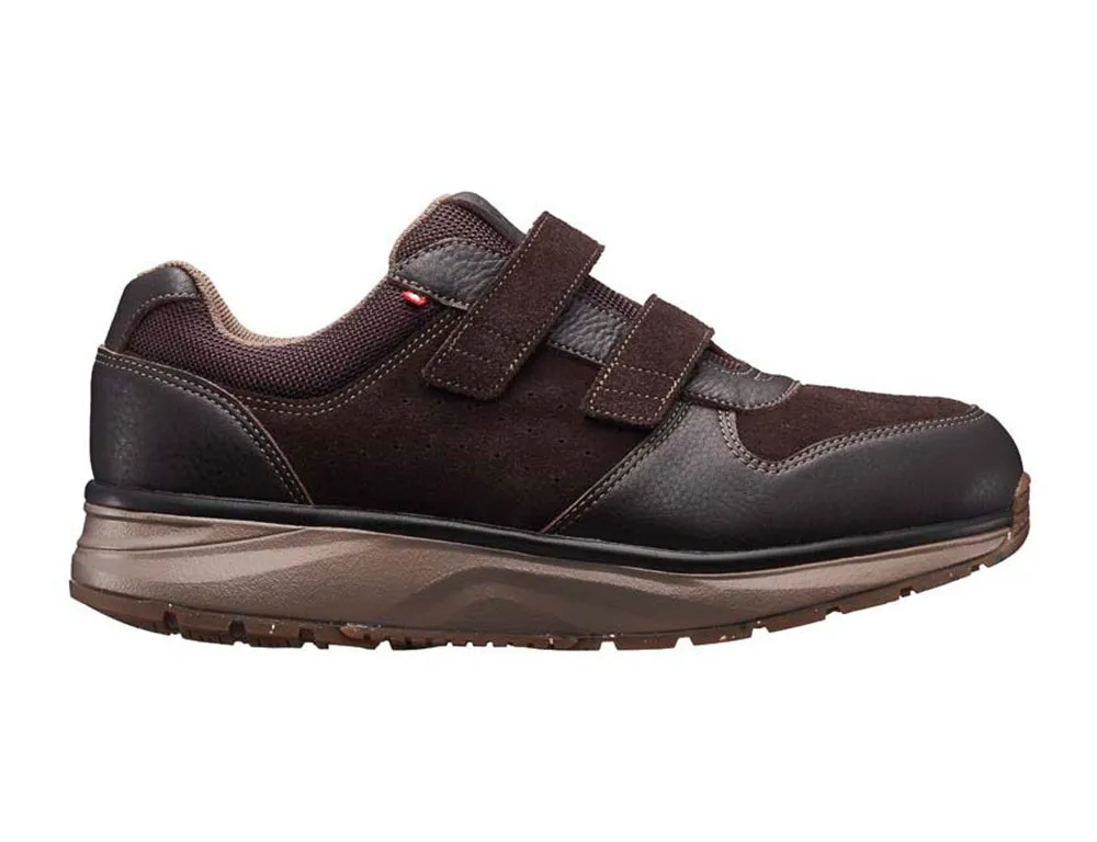 Mens Active Dynamo Strap Brown Black Trainers
